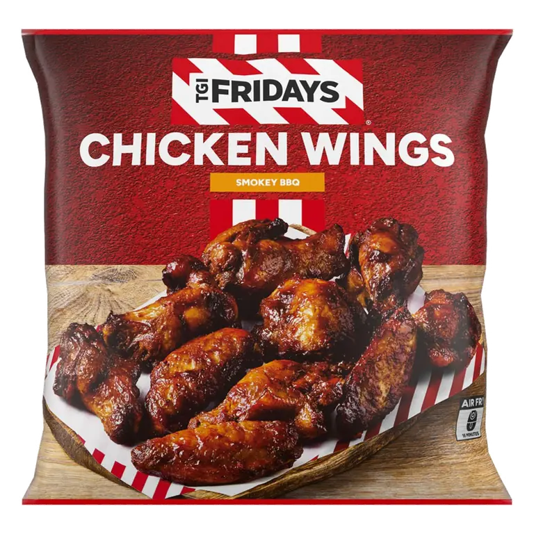 TGI Fridays Chicken Wings Smokey BBQ 600g