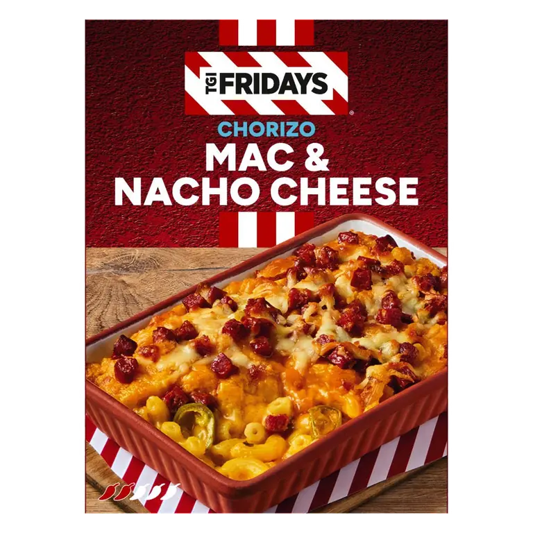 TGI Fridays Chorizo Mac & Nacho Cheese 400g