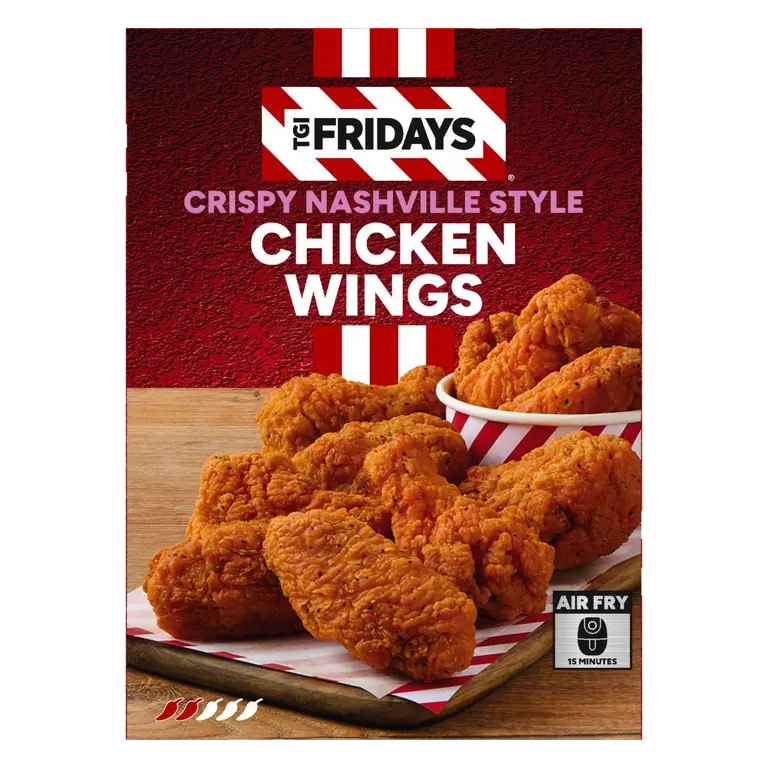 TGI Fridays Crispy Nashville Style Chicken Wings 600 g