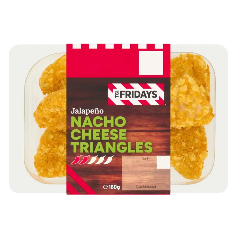 Jalapeno Nacho Cheese Triangles 160g