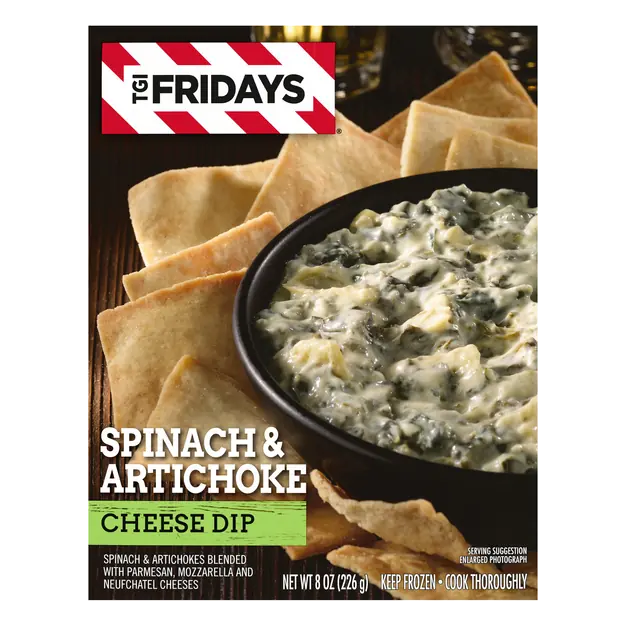 Spinach & Artichoke Cheese Dip Frozen