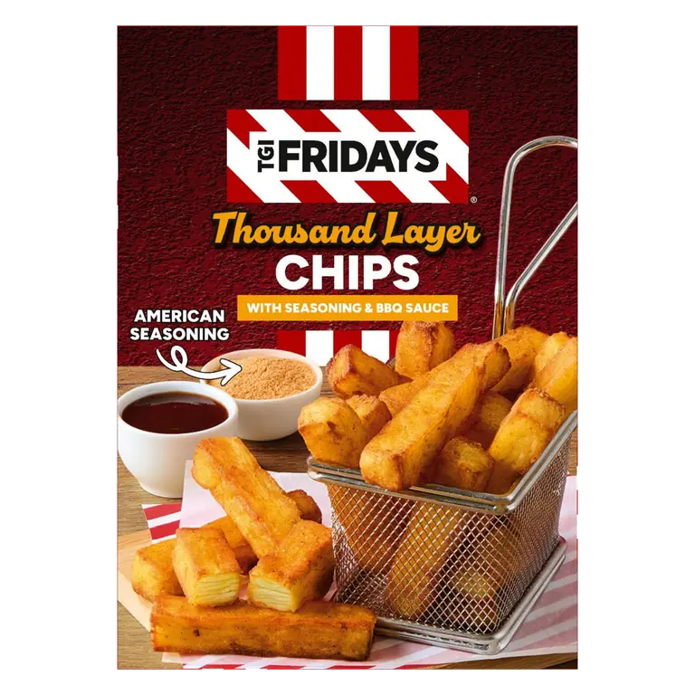 TGI Fridays "Thousand Layer" Chips 430g