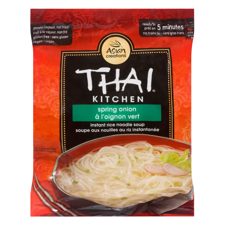 Gluten-Free Instant Rice Noodles Soup Spring Onion 45 g