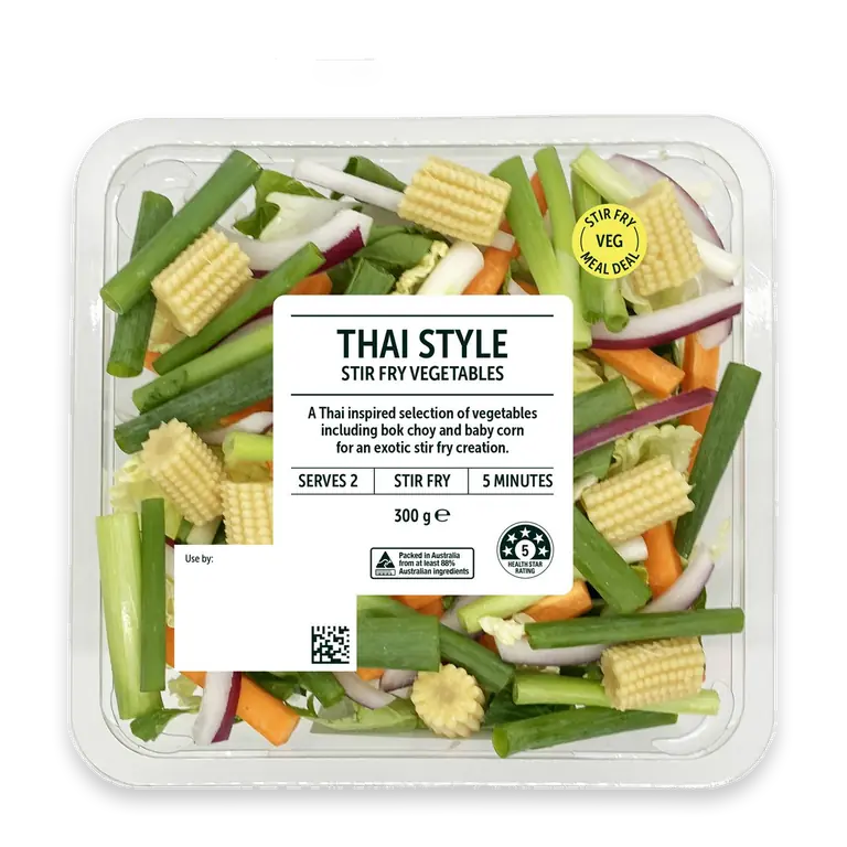 Thai Style Stir Fry Vegetables