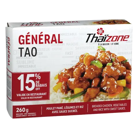 General Tao Chicken 260 g (frozen)