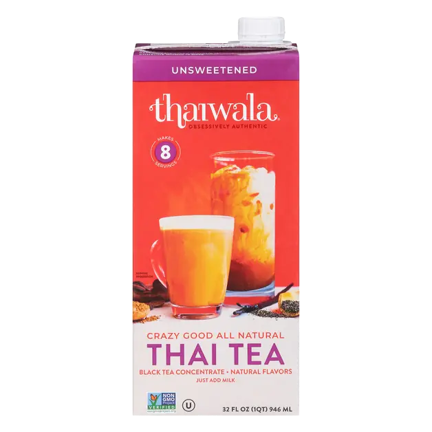 All Natural Unsweetened Thai Black Tea Concentrate