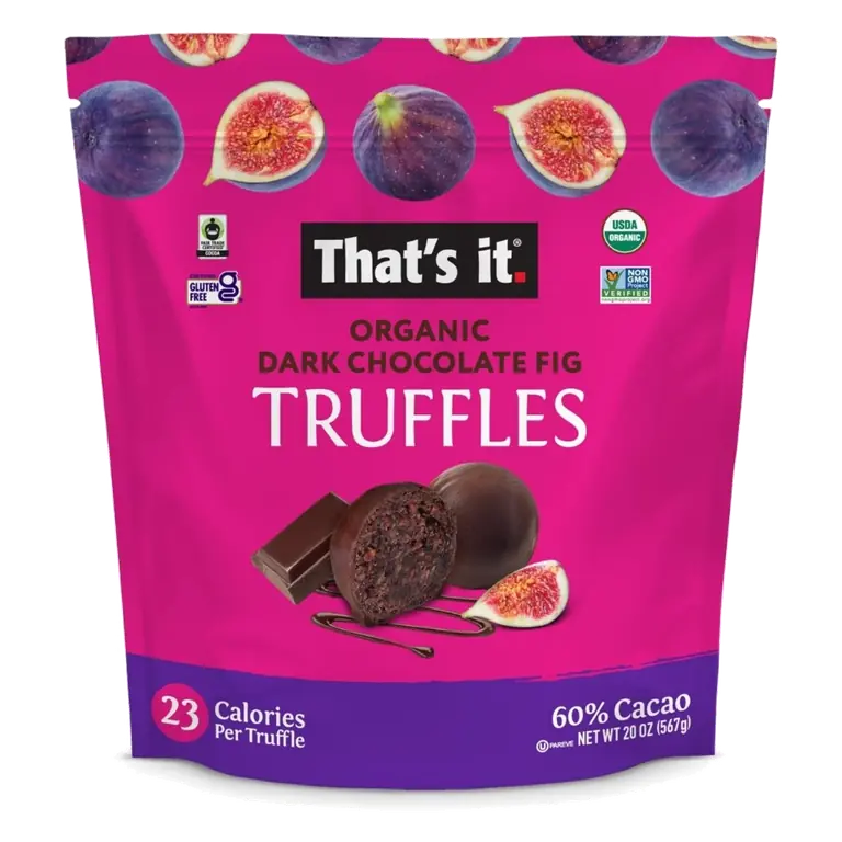 Dark Chocolate Fig Organic Truffles