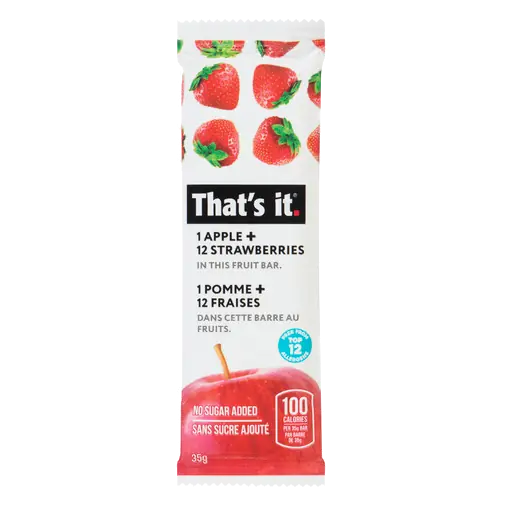 Fruit Bar Apple Strawberry 35 g
