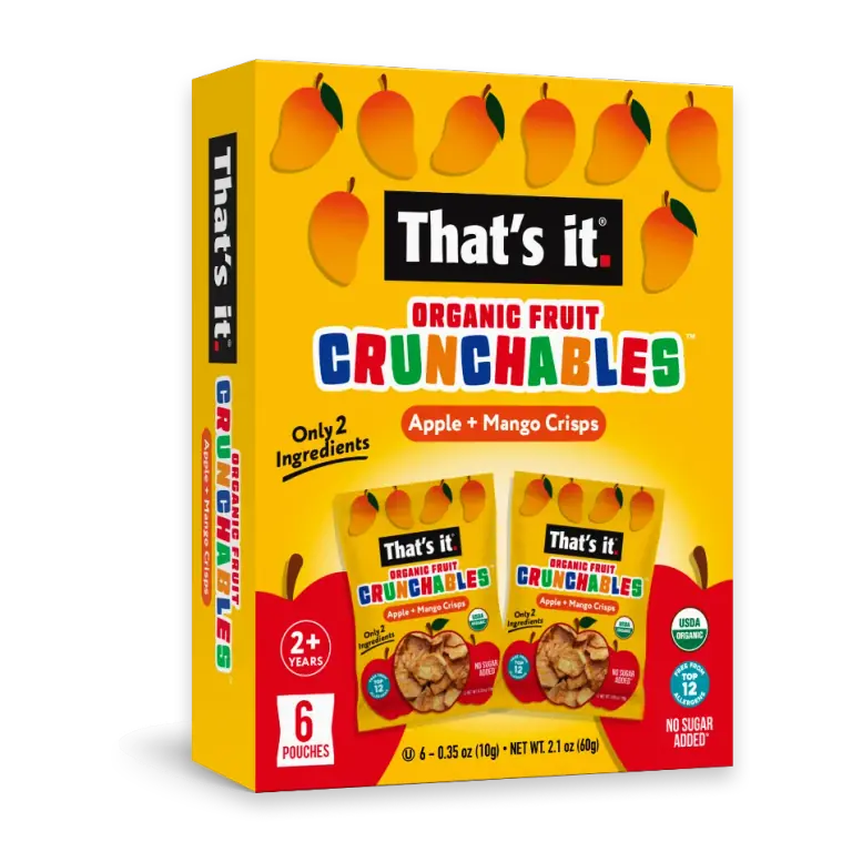 Organic Fruit Crunchables Apple + Mango Crisps