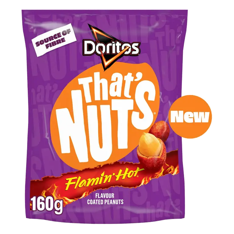 Doritos Flamin Hot Sharing Coated Peanuts 160g