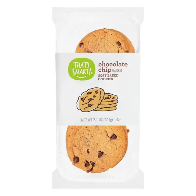 Chocolate Chip Flavored Soft Baked Cookies