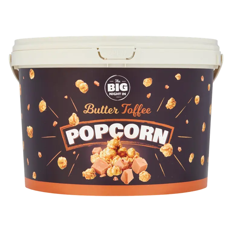 The Big Night In Butter Toffee Popcorn 350g