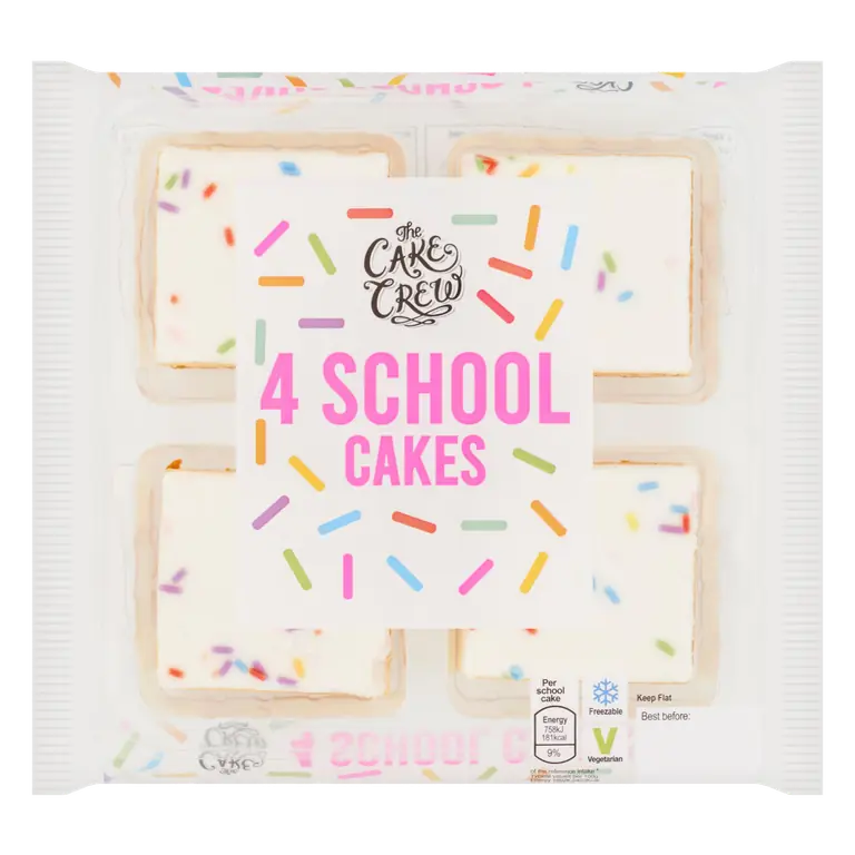 The Cake Crew 4 School Cakes