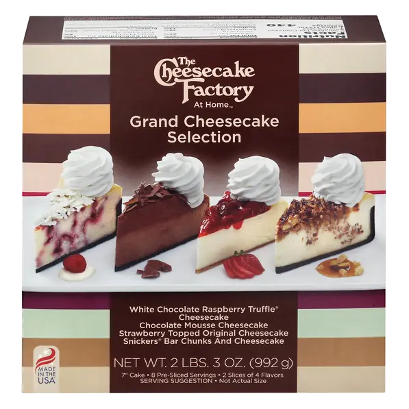 At Home Grand Cheesecake Selection 7 Inch Frozen