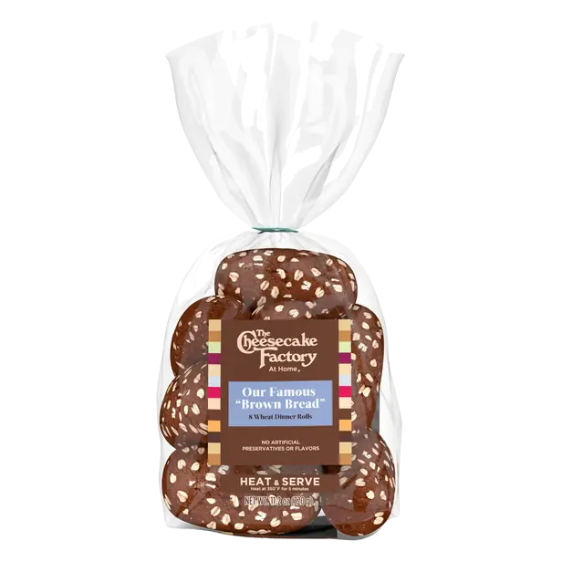 Brown Bread Wheat Dinner Rolls - 8 ct