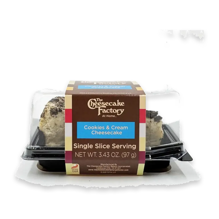 Cheesecake Factory Cookies & Cream Cheesecake Slice