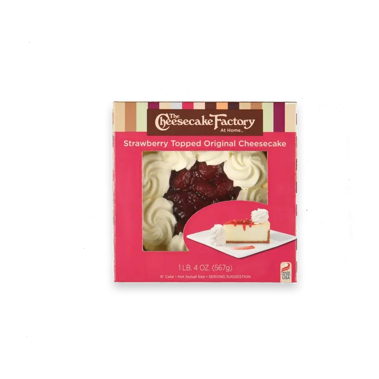 Strawberry Topped Original Cheesecake