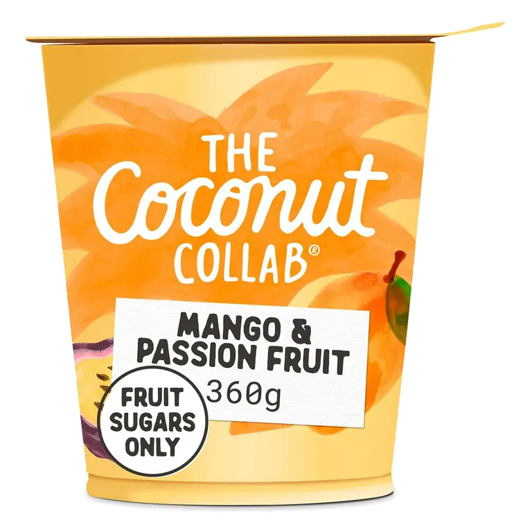 The Coconut Collab Mango & Passionfruit Coconut Yoghurt 350g