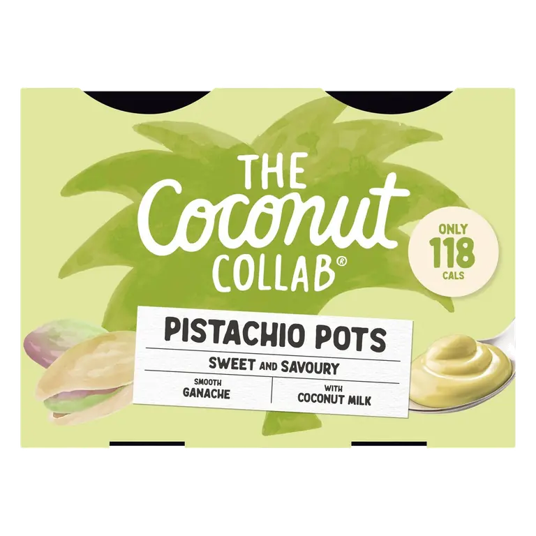 The Coconut Collab Pistachio Pots 4 x 45g