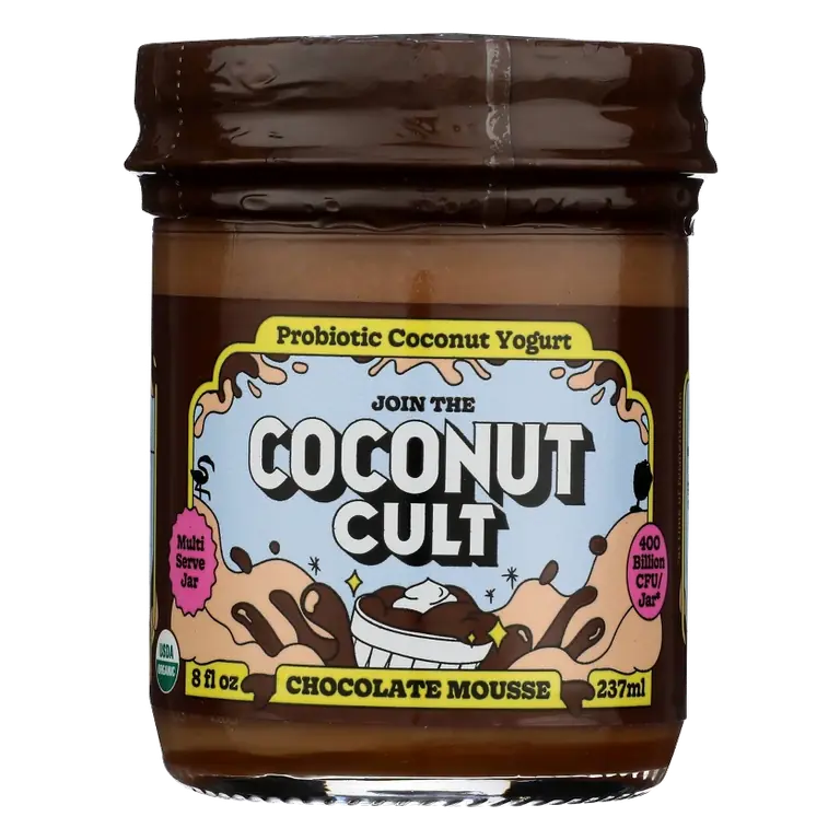 The Coconut Cult Organic Chocolate Mousse Coconut Yogurt- 8oz