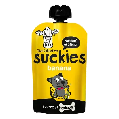 The Collective Banana Suckies Kids Yogurts