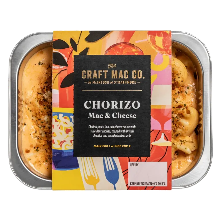 Chorizo Mac & Cheese 375G