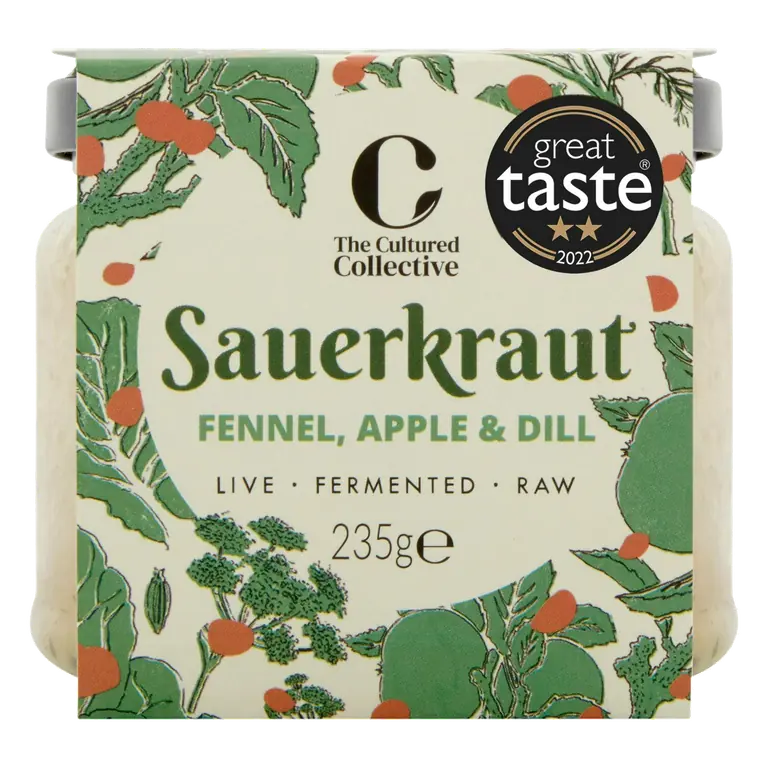Fennel, Apple & Dill Sauerkraut 235g