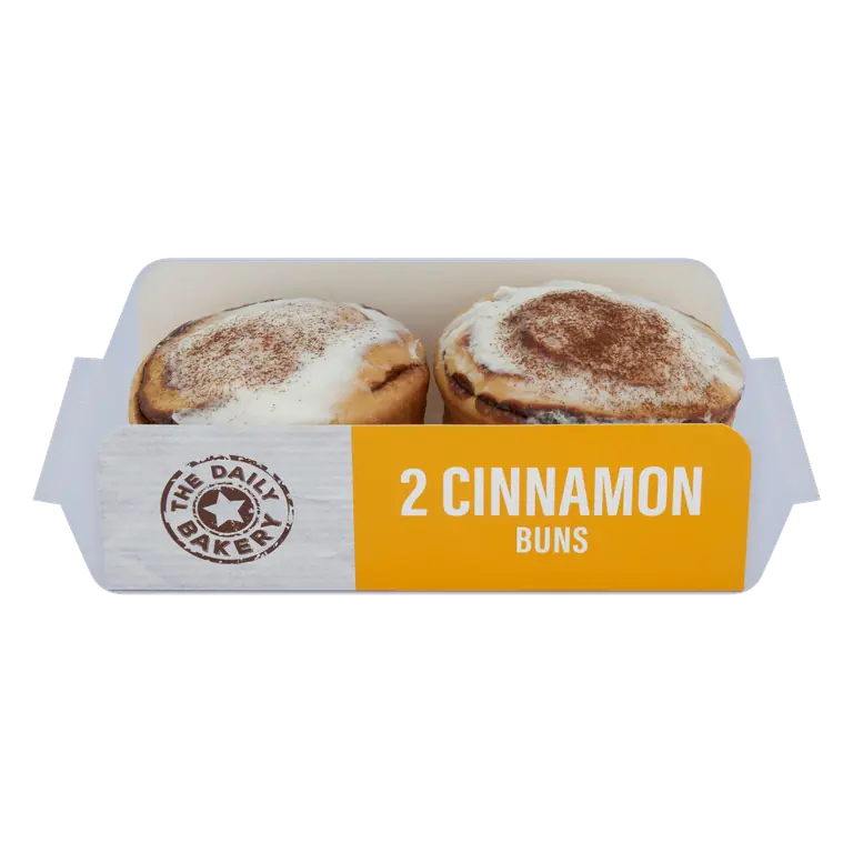 The Daily Bakery 2pk Cinnamon Buns