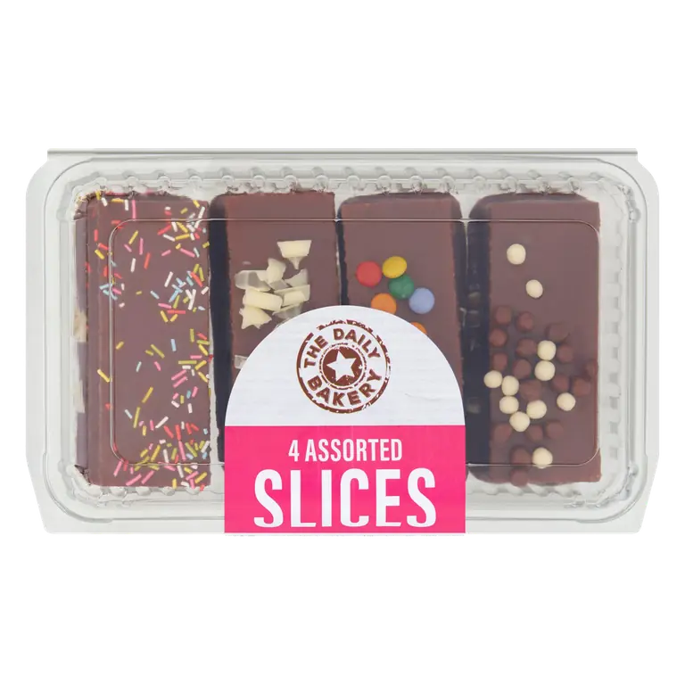 The Daily Bakery 4 Assorted Slices 185g