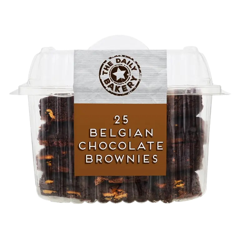 The Daily Bakery Belgian Chocolate Brownies 650g