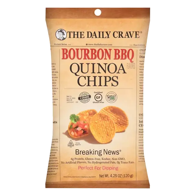 Bourbon BBQ Flavored Quinoa Chips