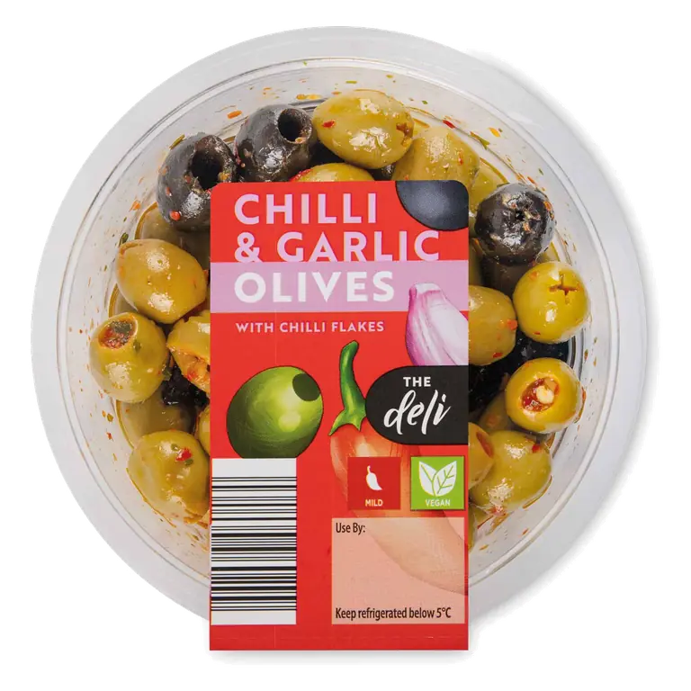 Chilli & Garlic Olives
