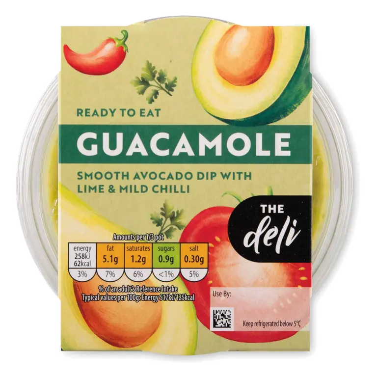 Chunky Guacamole Dip