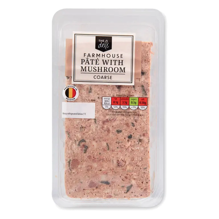 Coarse Farmhouse Pâté with Mushroom