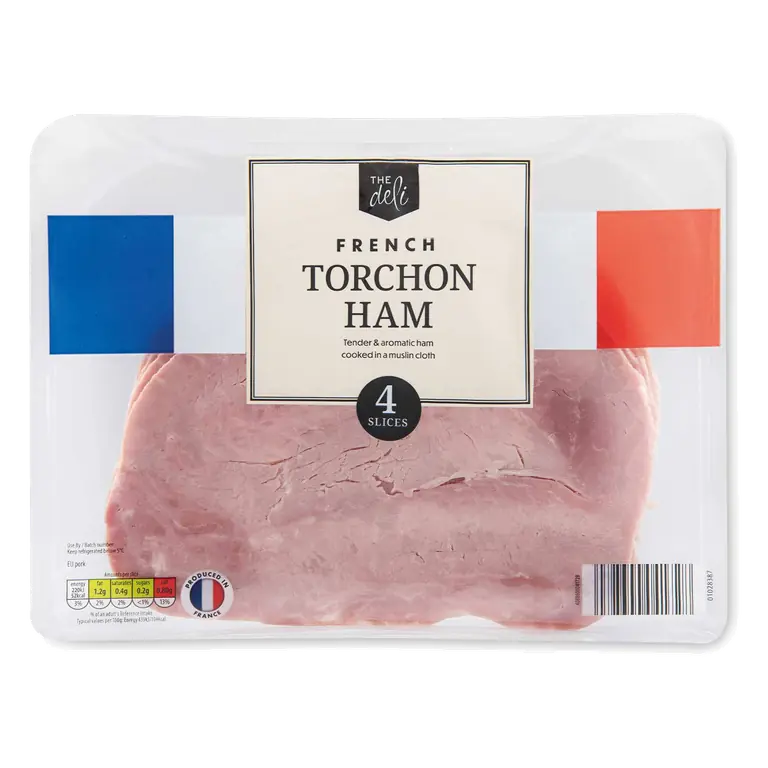 French Torchon Ham 4 Slices