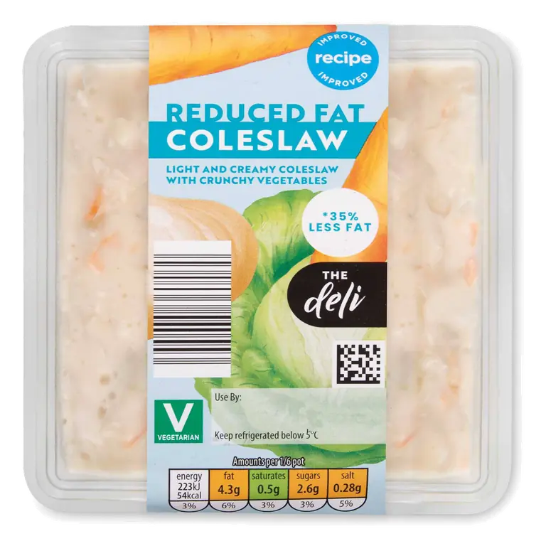 Reduced Fat Coleslaw