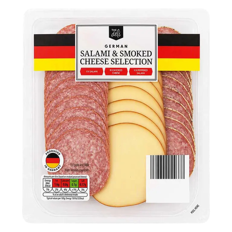 Salami and Smoked Cheese Selection