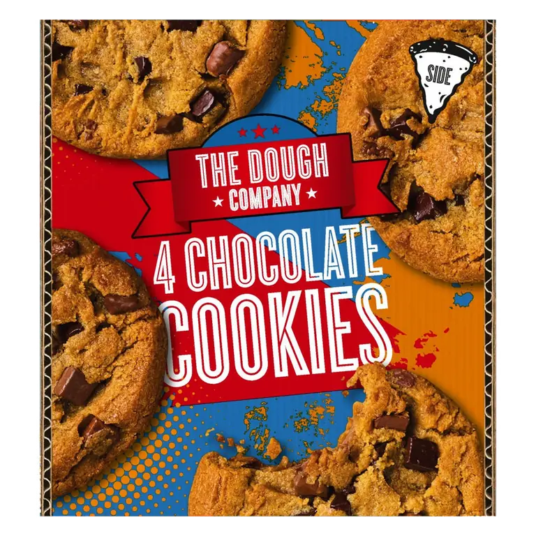 The Dough Company 4 Chocolate Cookies 300g