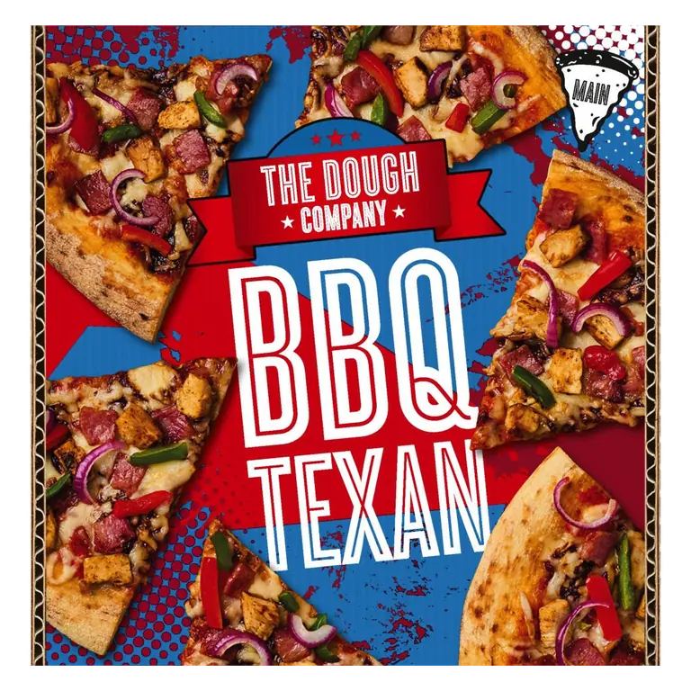 The Dough Company BBQ Texan Pizza 506g