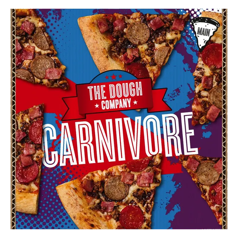 The Dough Company Carnivore Pizza 505g