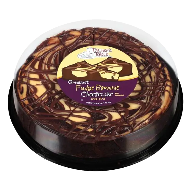 The Father's Table Fudge Brownie Cheesecake