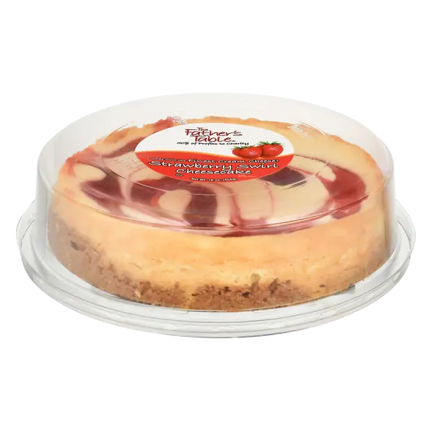 Strawberry Swirl Cheesecake 6 Inch