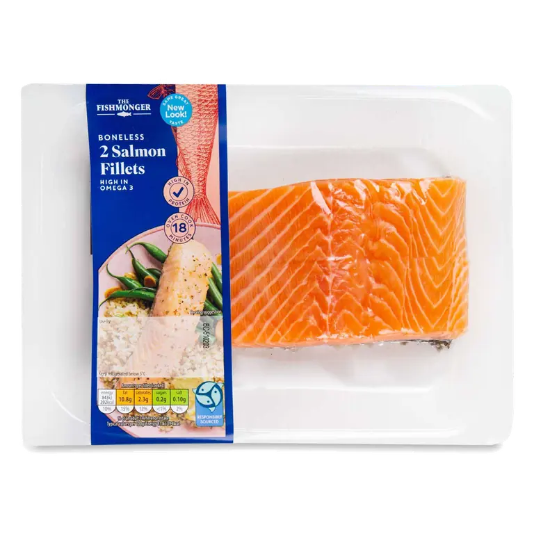 Boneless Salmon Fillets 2 Pack