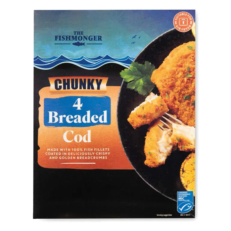 Chunky Breaded Cod 4 Pack