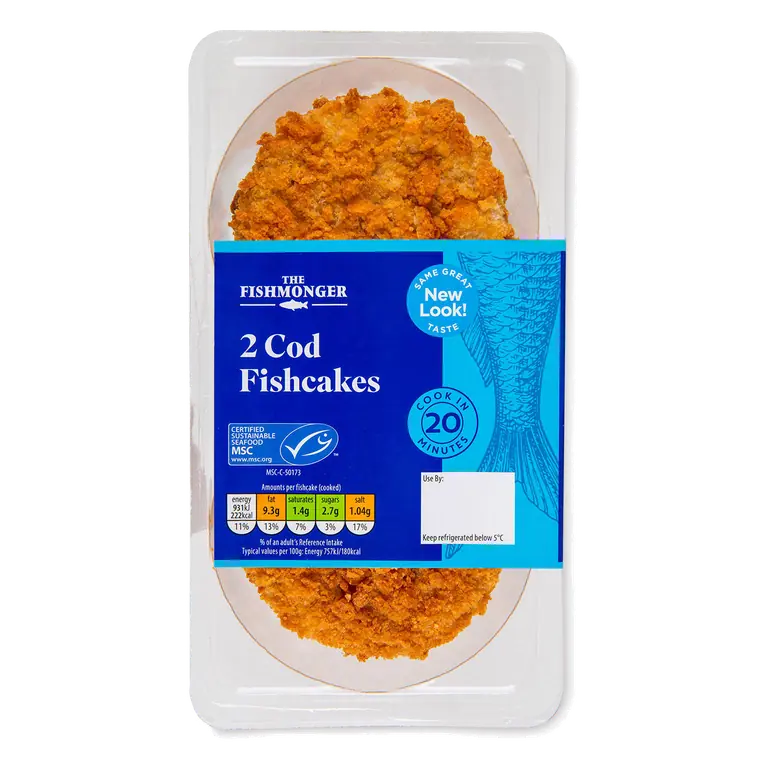 Cod Fishcakes 2 Pack