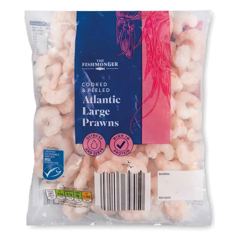 Frozen Deepwater Prawns
