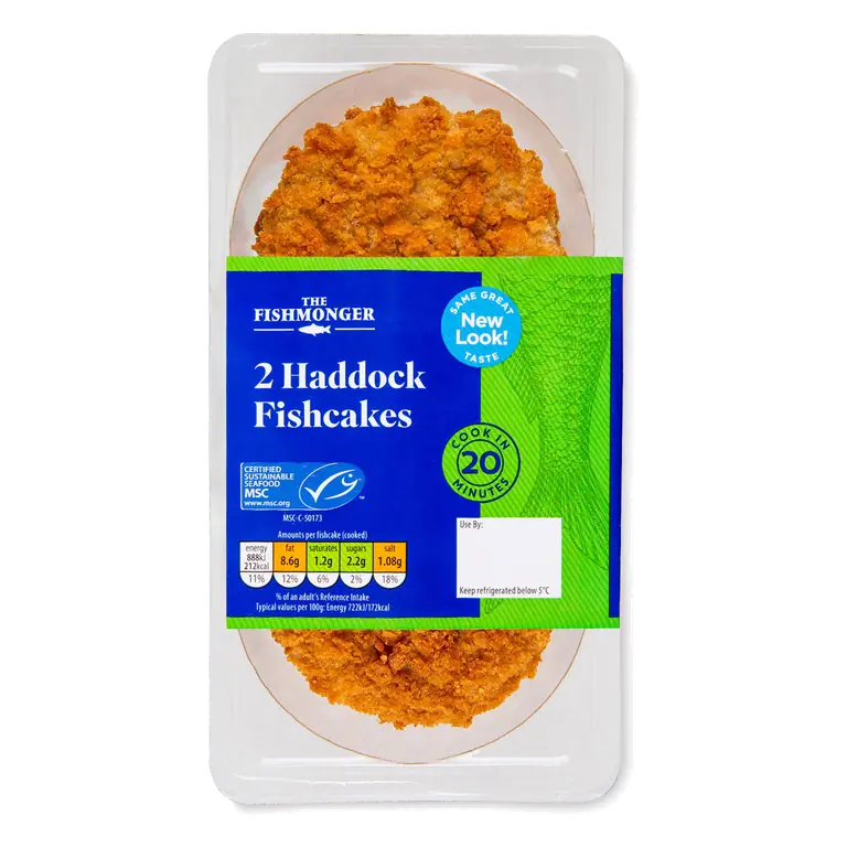 Haddock Fishcakes 2 Pack
