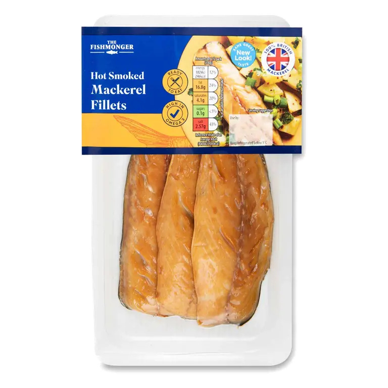 Hot Smoked Mackerel Fillets