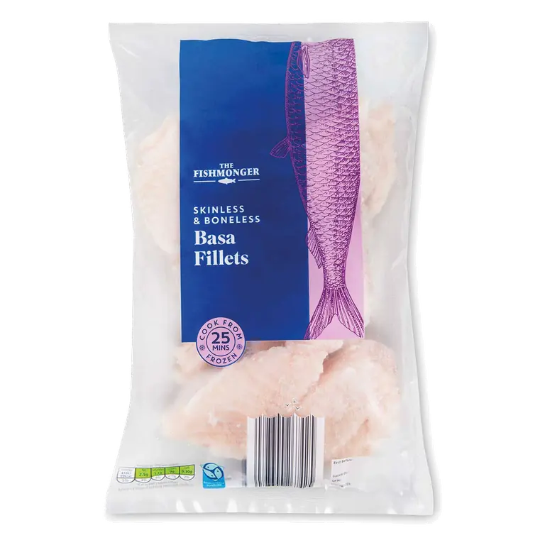 Skinless & Boneless Basa Fillets