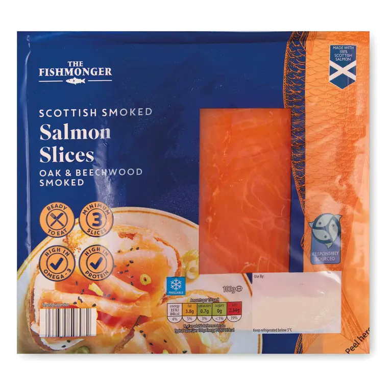 Smoked Salmon Slices